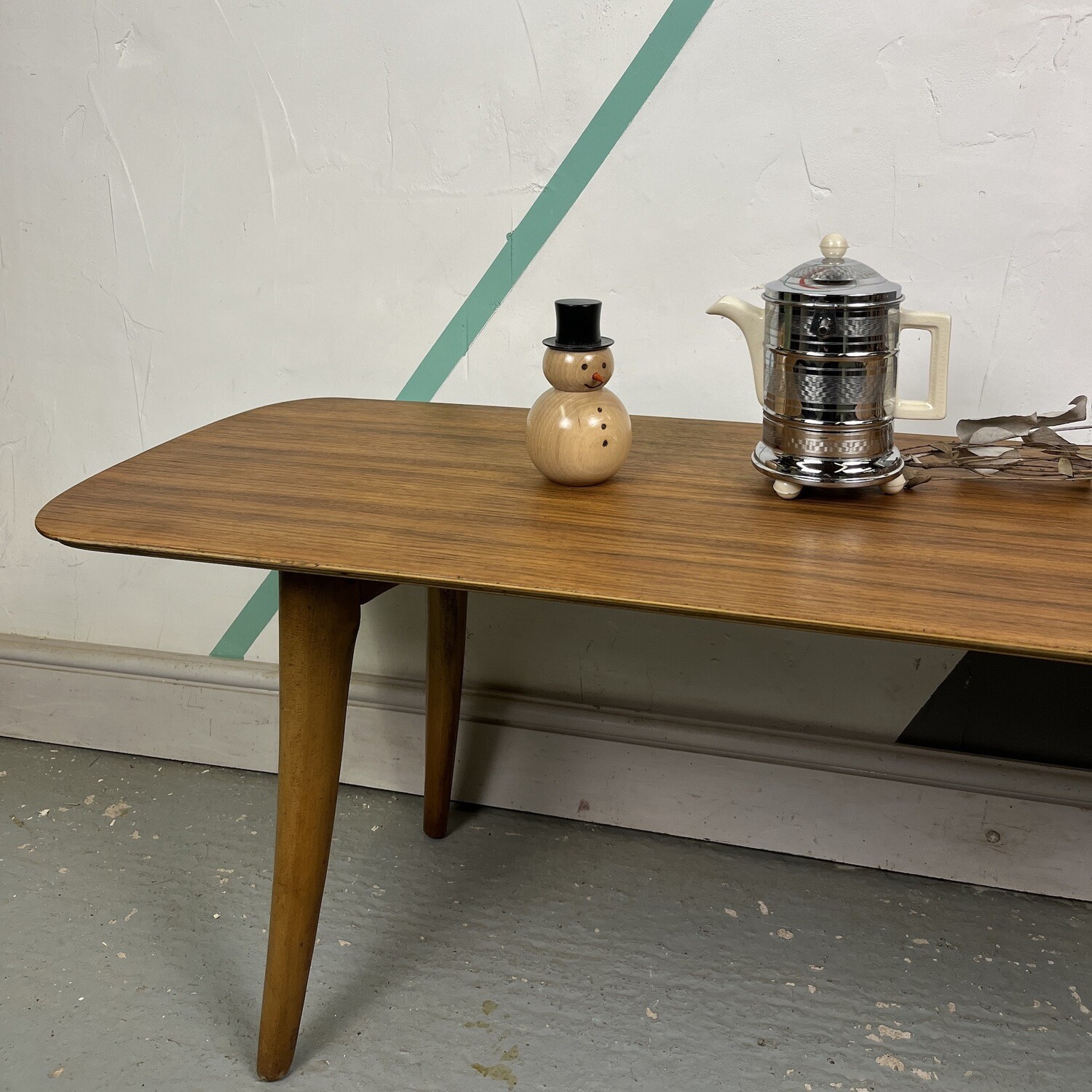 Teak Mid Century Vintage Coffee Table