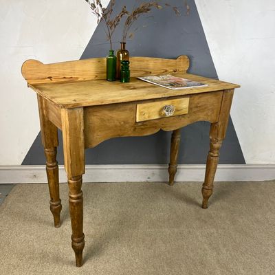 ​Victorian Pine Washstand Bathroom Storage Sideboard