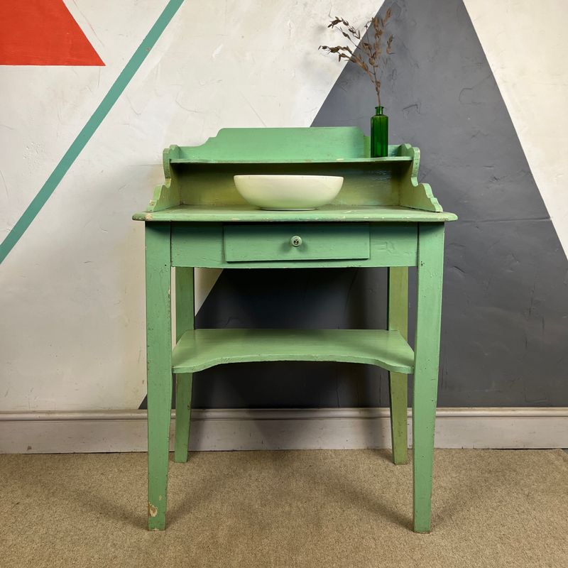 ​Victorian Pine Washstand Bathroom Storage Sideboard
