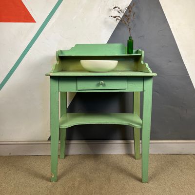 ​Victorian Pine Washstand Bathroom Storage Sideboard