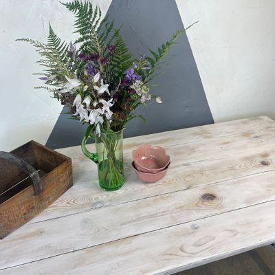 ​White Vintage Folding Trestle Table