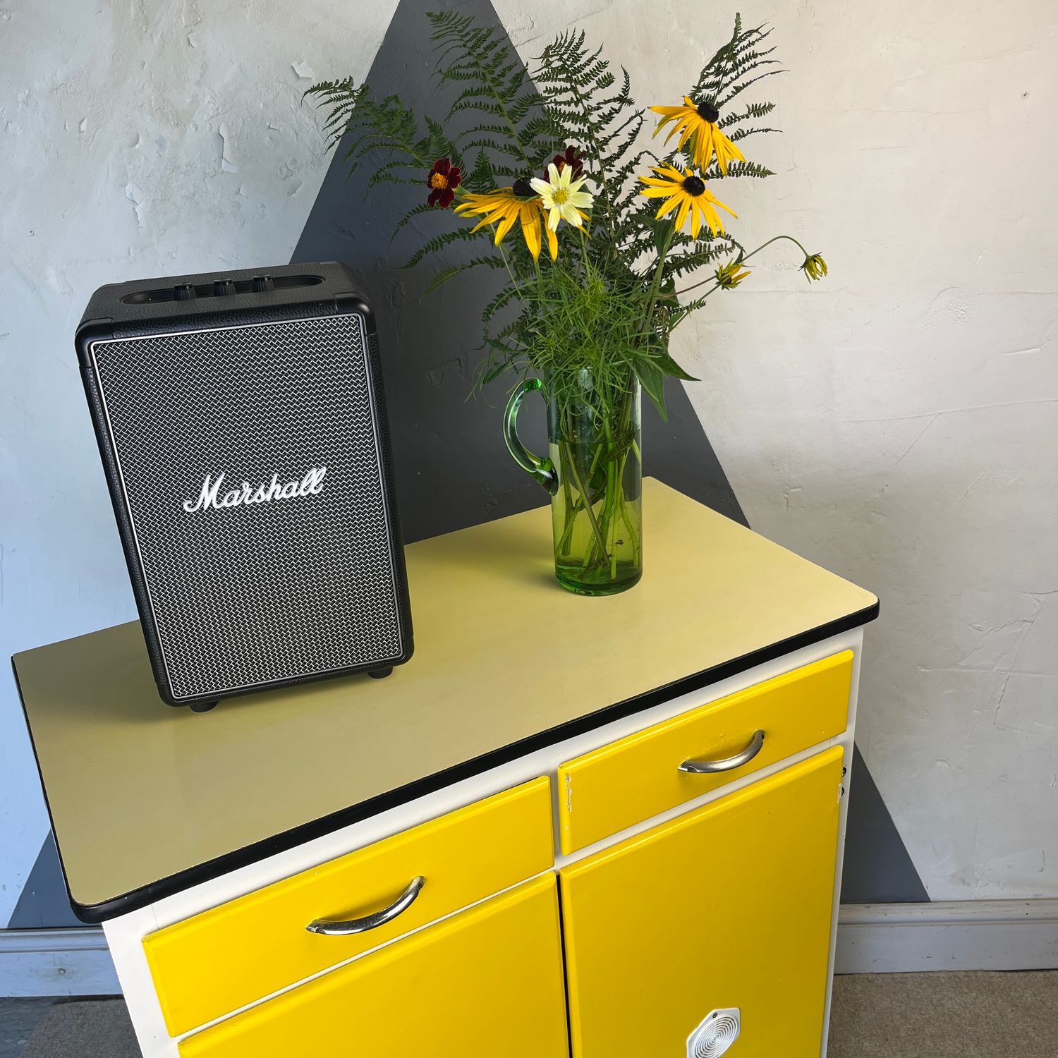 1960s Formica Kitchen Storage Vintage Cupboard