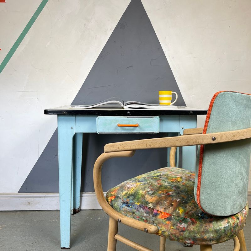 Victorian Enamel Table