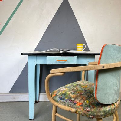 Victorian Enamel Table