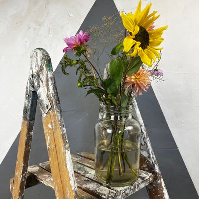 ​1940s Rustic Pine Step ladder