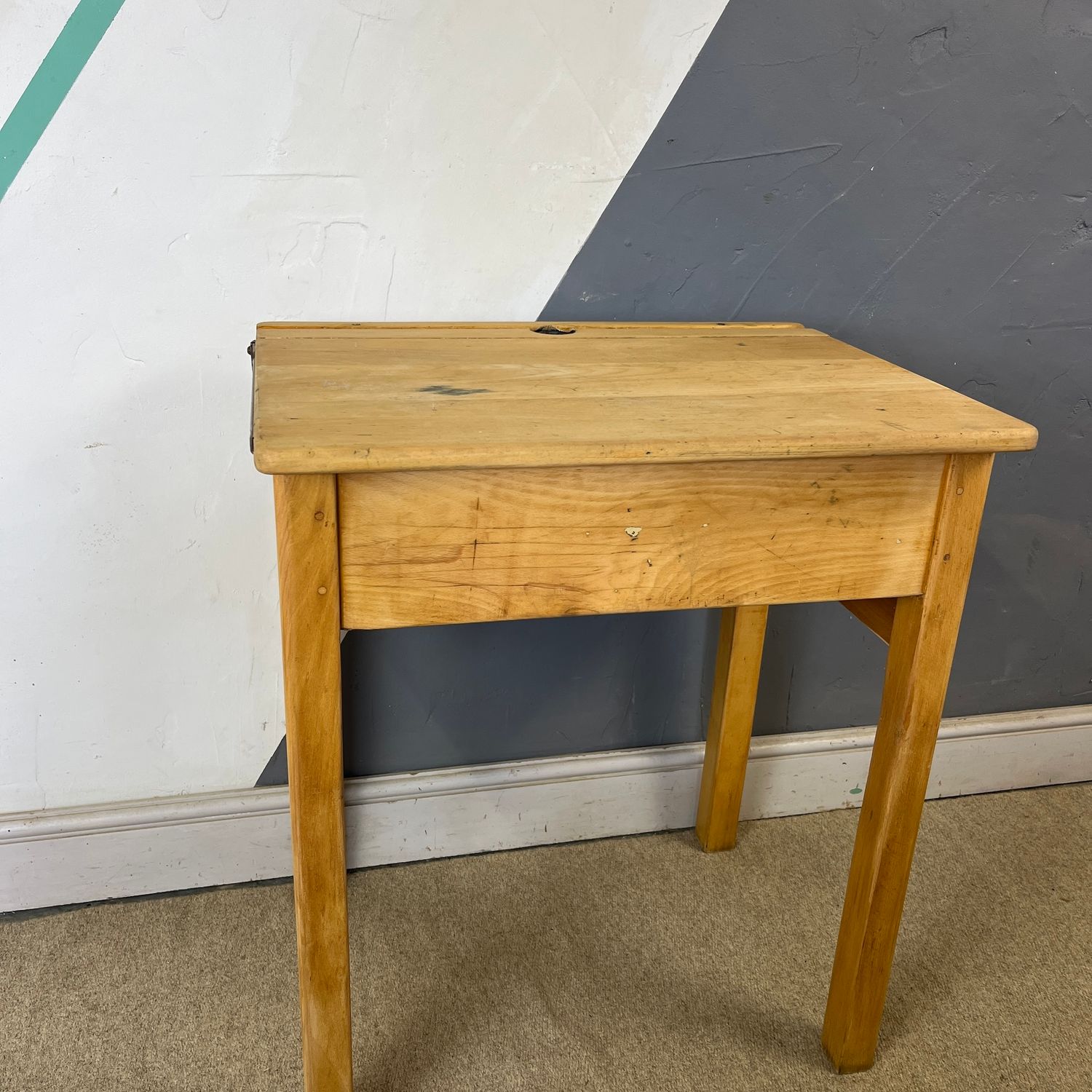 Lovely Vintage Single School Desk Kids
