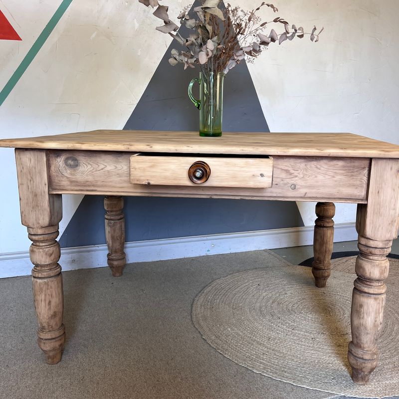 ​Antique Pine Kitchen Dining Table