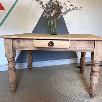 ​Antique Pine Kitchen Dining Table
