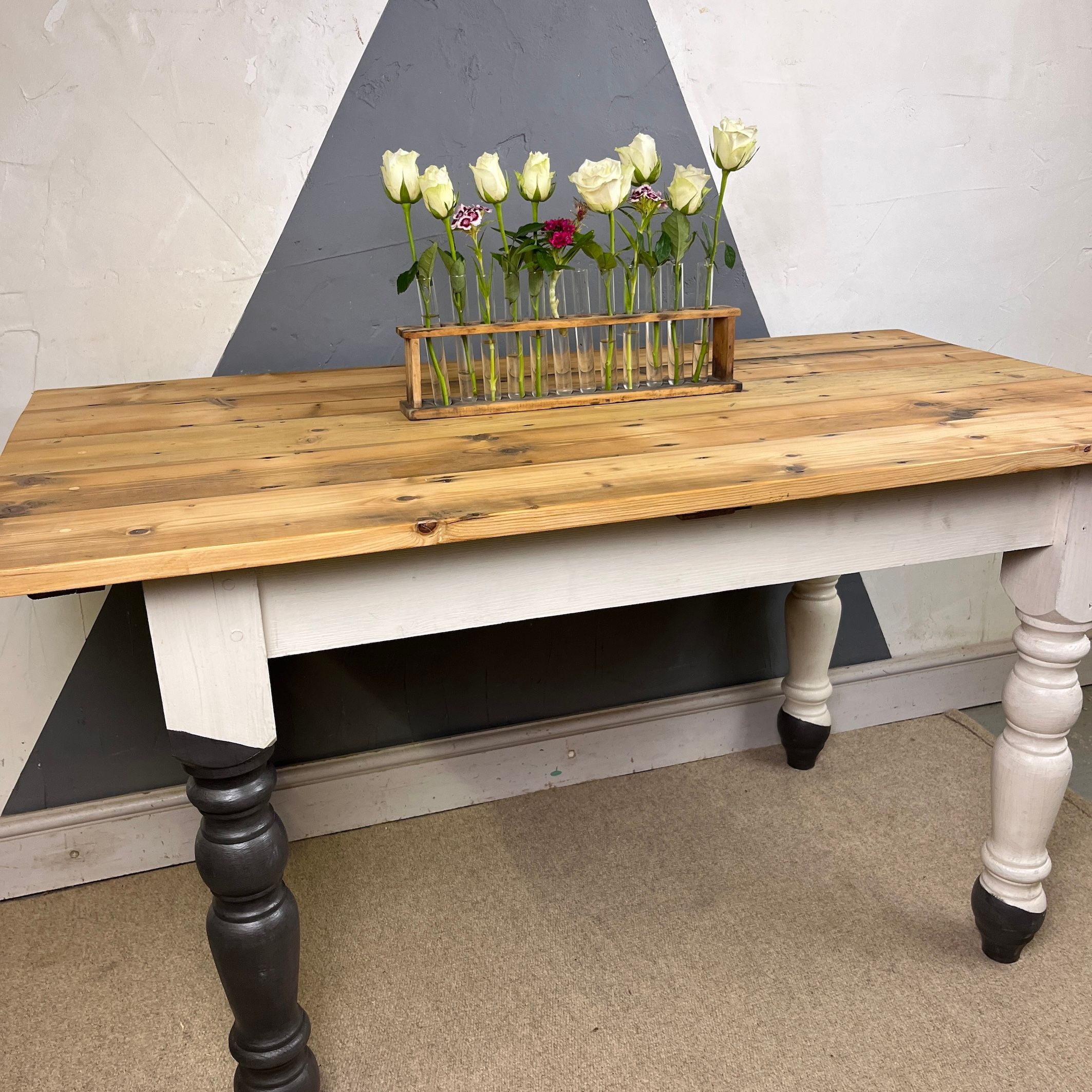 Rustic Farmhouse Dining Table