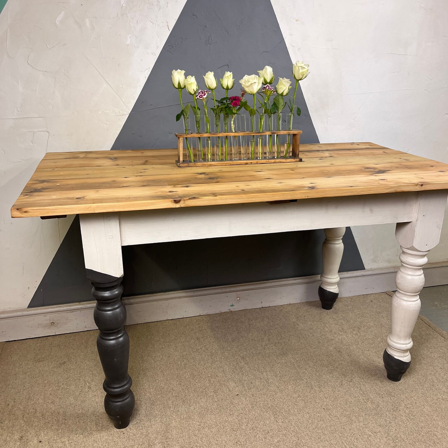 Rustic Farmhouse Dining Table