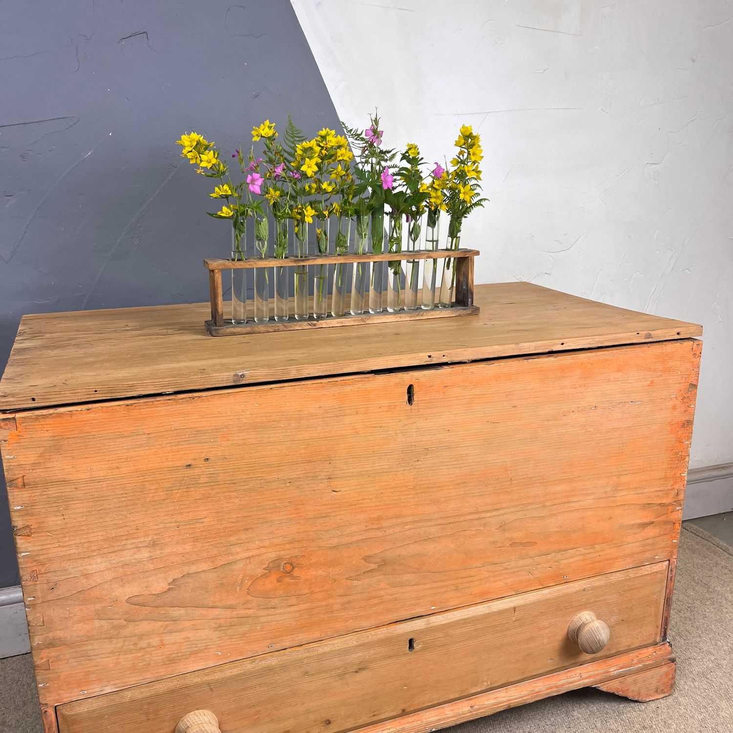 Victorian Pine Orange Chest