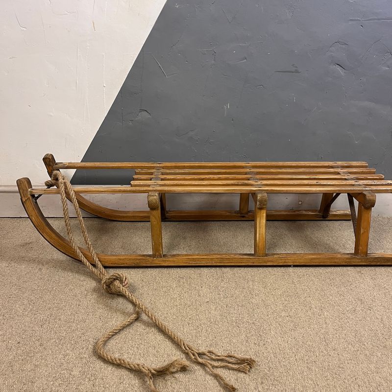 ​Traditional Sledge Antique Vintage Wooden Christmas Snow ​Traditional Sledge Antique Vintage Wooden Christmas Snow