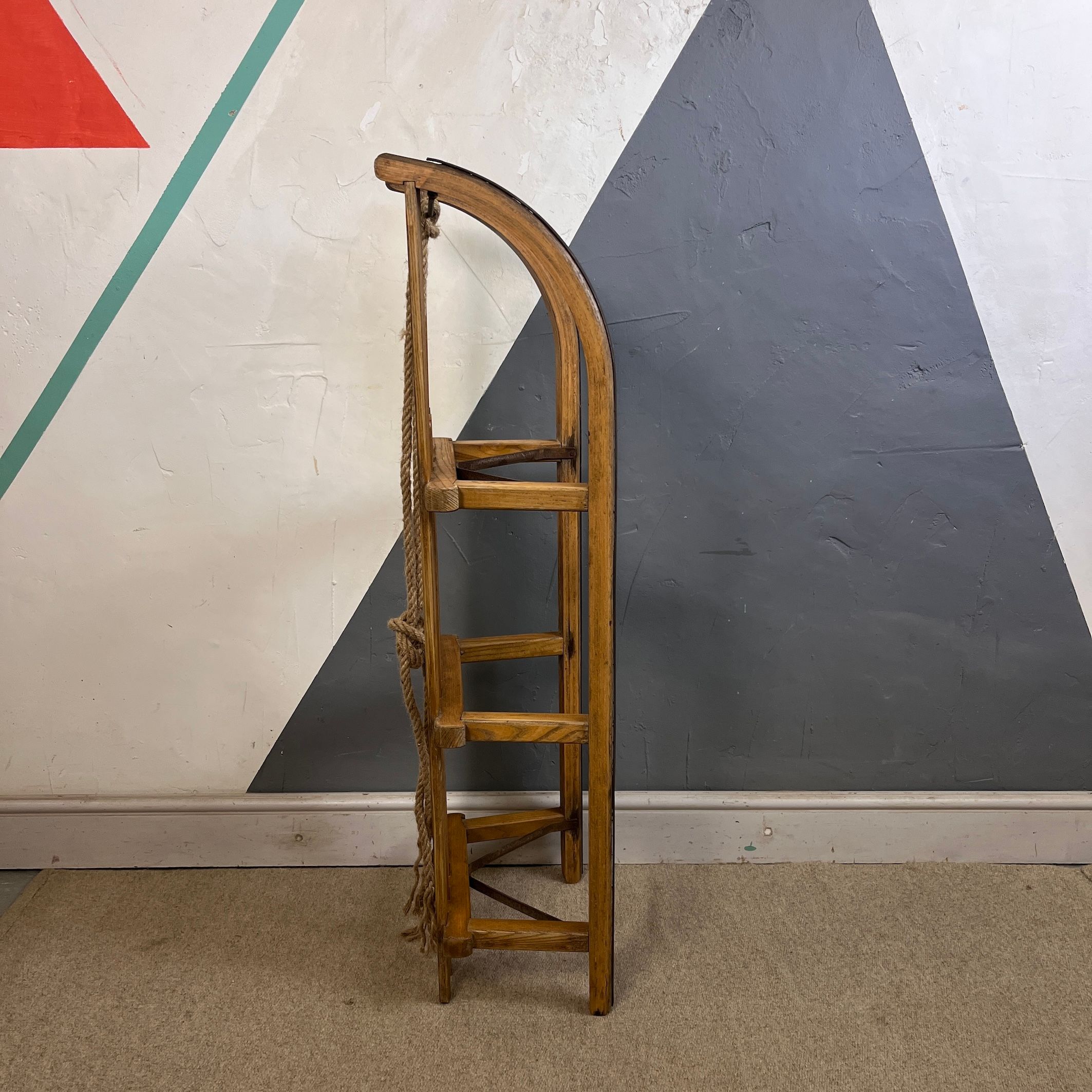 ​Traditional Sledge Antique Vintage Wooden Christmas  Snow