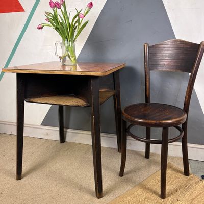 Vintage Dominos Mid Century 1950s Formica Pub Table