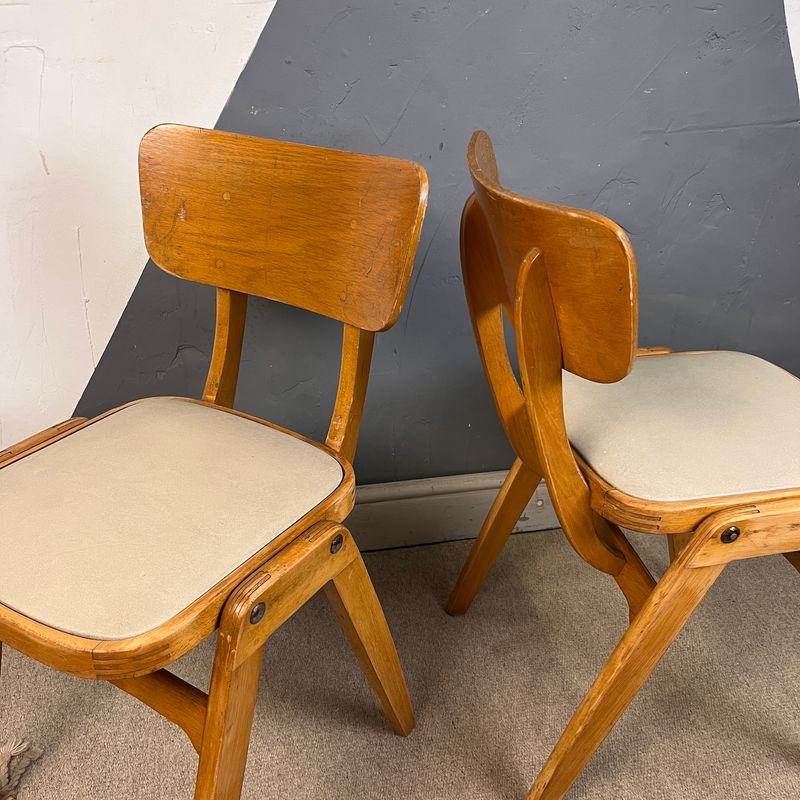 1960s Mid Century Centa Cafe Dining Chair