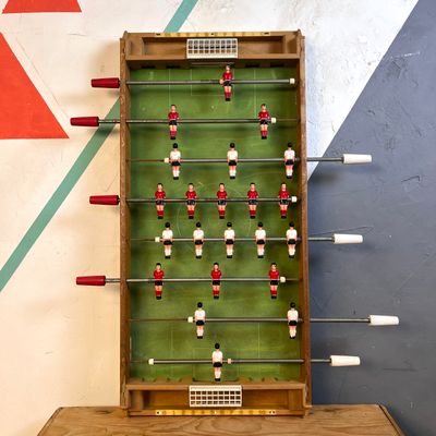 Vintage Table Football 1950s Mid Century