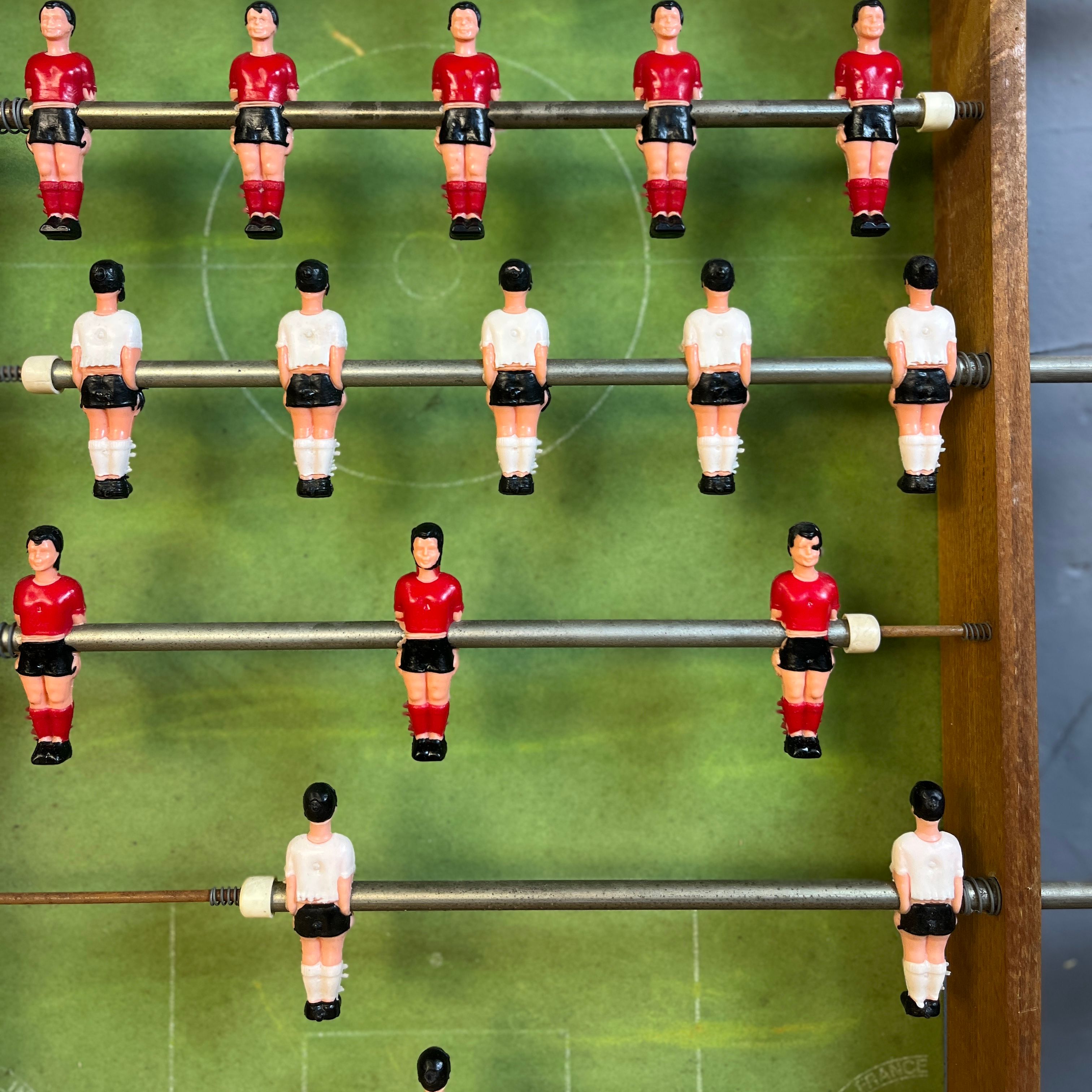Vintage Table Football 1950s Mid Century