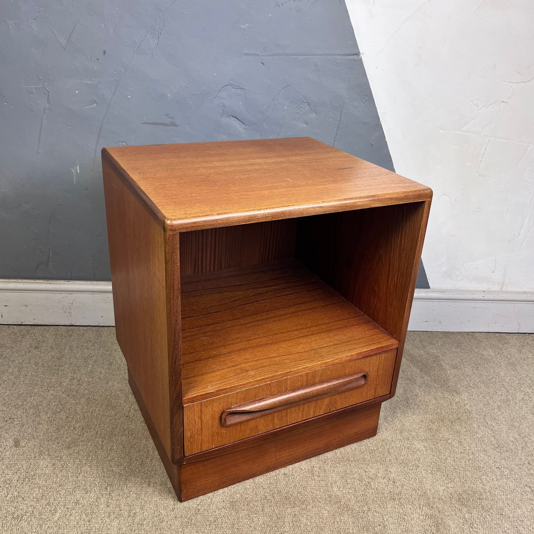 ​Vintage Mid Century G Plan Fresco Bedside Table Teak