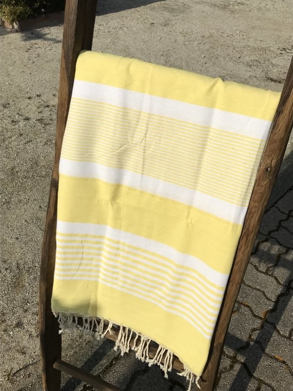 Fouta  200x200cm Arthur Jaune