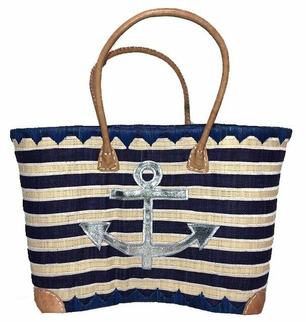 Panier Aravola Ancre Bleu Grand Modèle