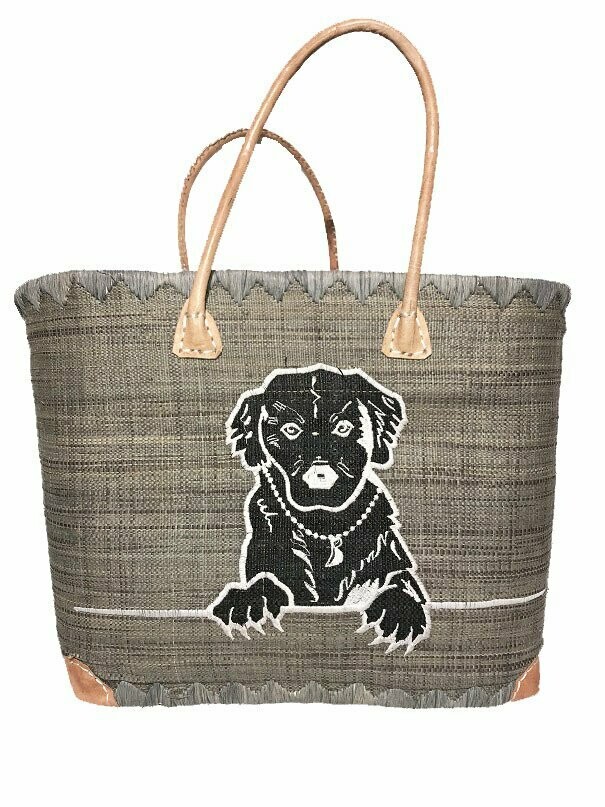 Panier Aravola Chien Gris Moyen Modèle