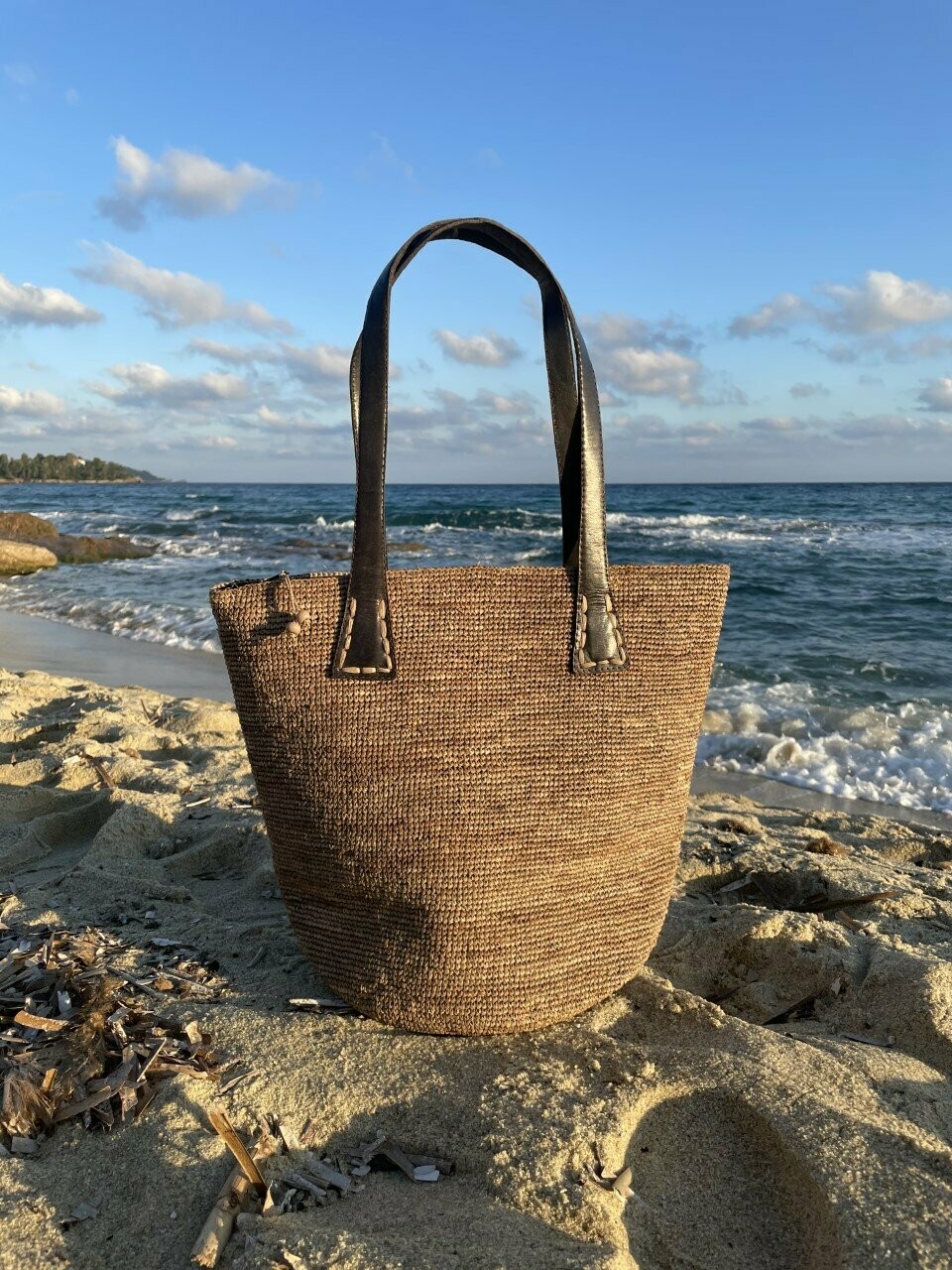Sac Crochet Seau Thé