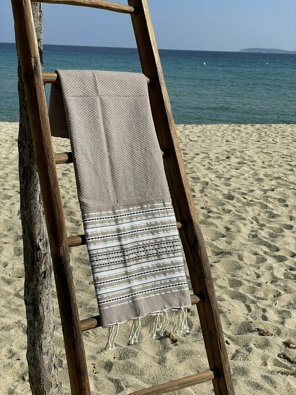 Fouta 100x200cm Foula Taupe