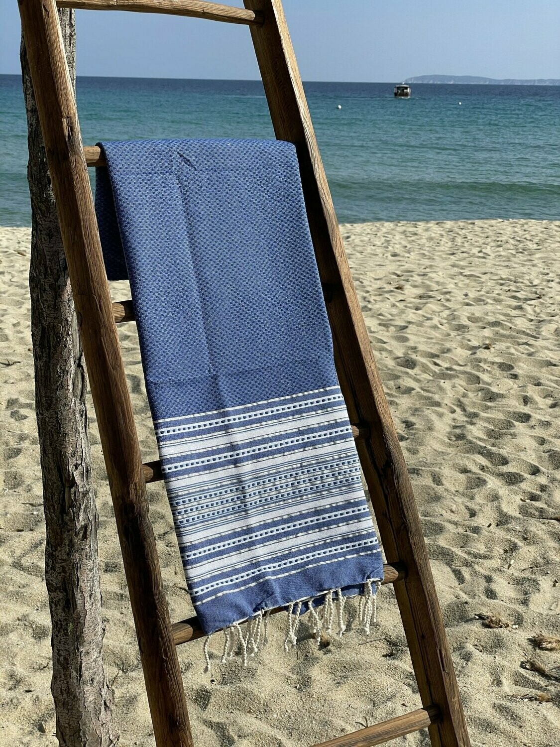 Fouta 100x200cm Foula Bleu Roi
