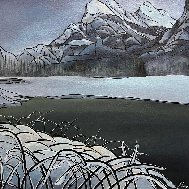 Icy Ponds 24&quot;x24&quot;