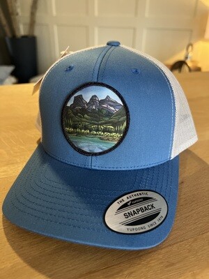 Three Sisters Round Artwork Patch Hat