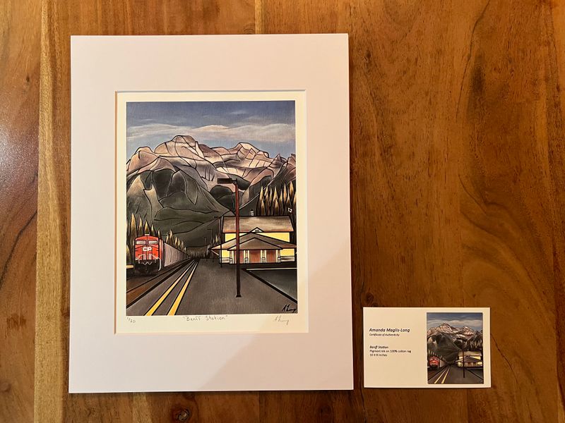 “Banff Station” Limited Edition Print