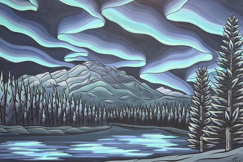 Borealis ~ 24”x36”