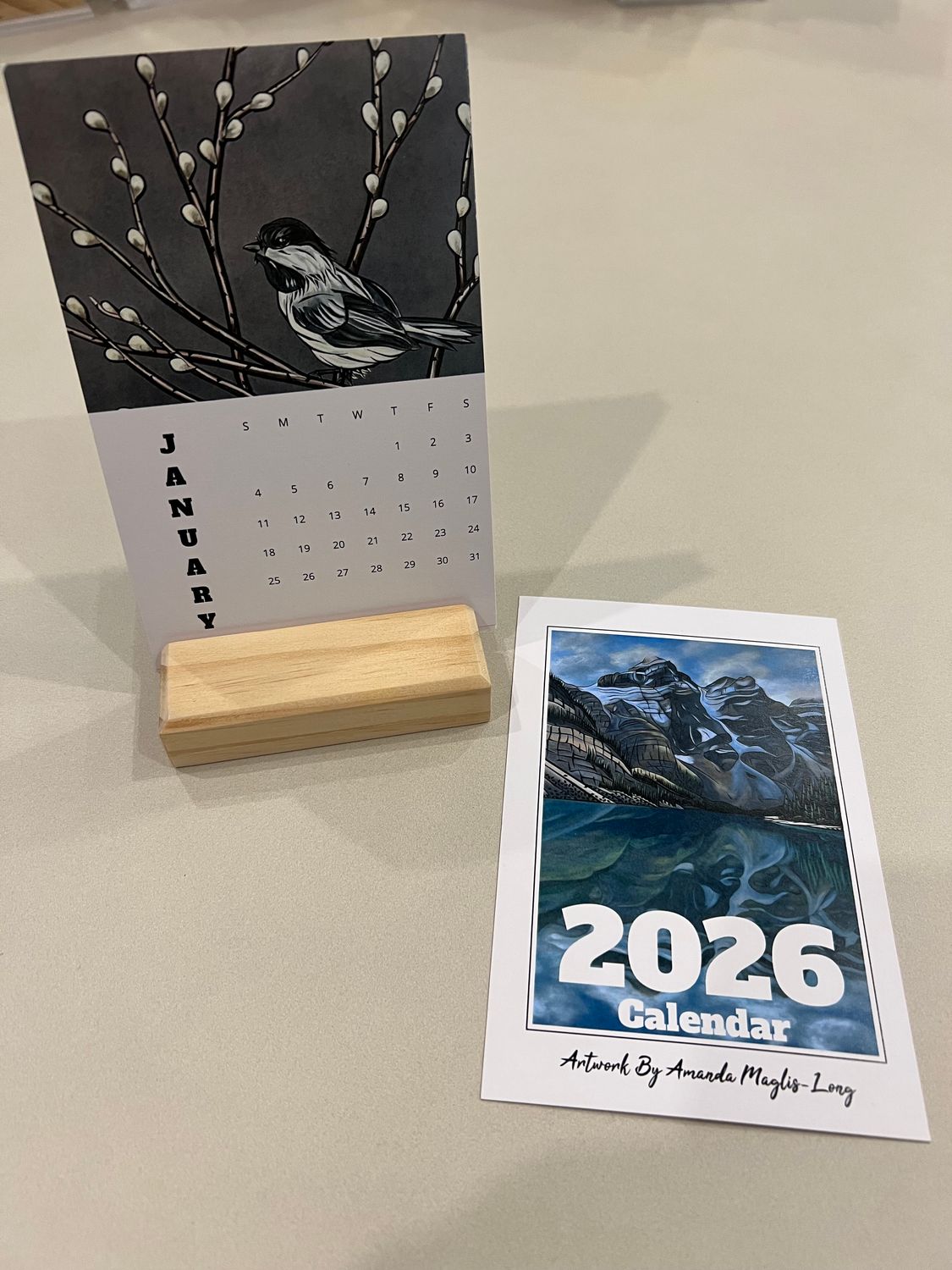 2026 Desktop Calendar - Vertical 2026 Desktop Calendar - Vertical