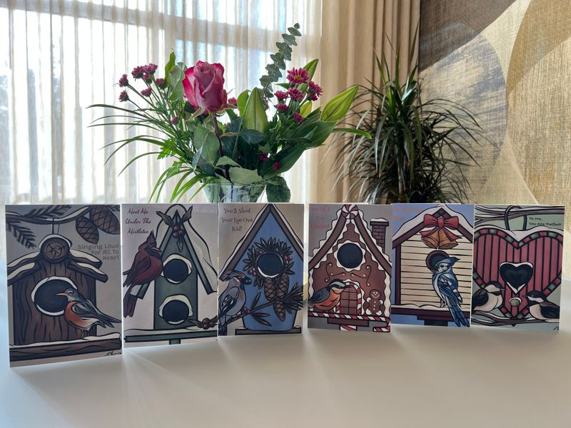 Christmas Cards 2025 - Winter Birds