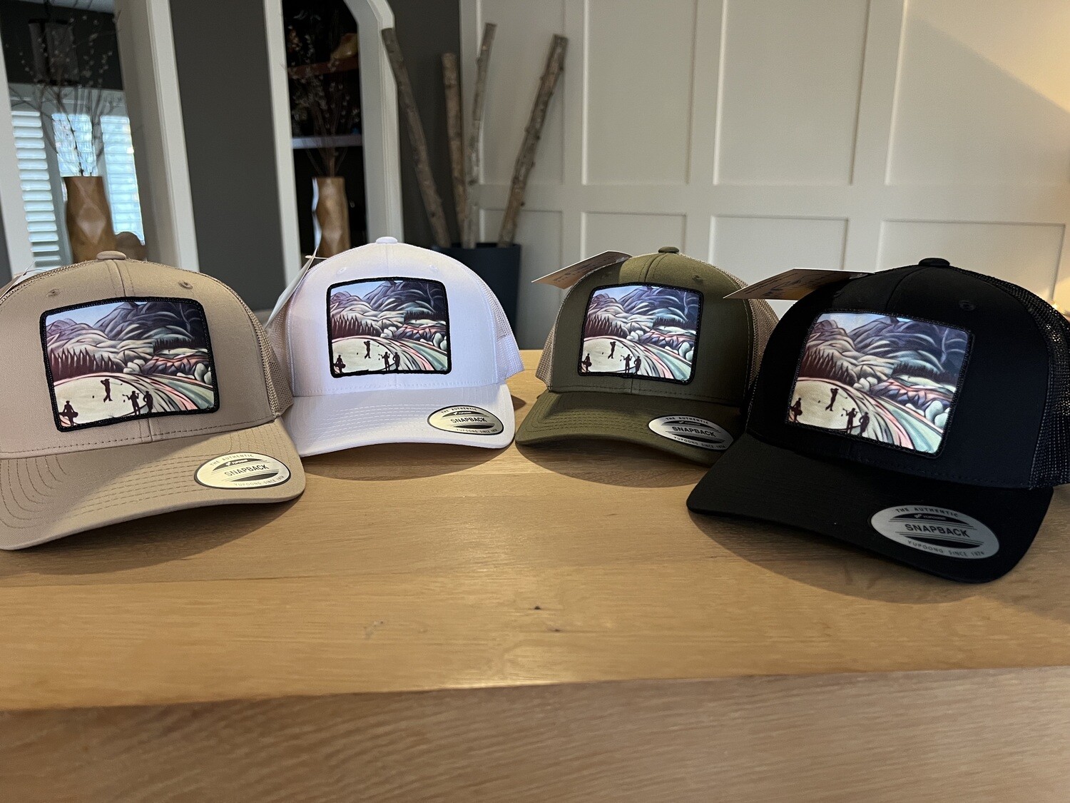 Hat - Greywolf Cliffhanger Golf Artwork Patch