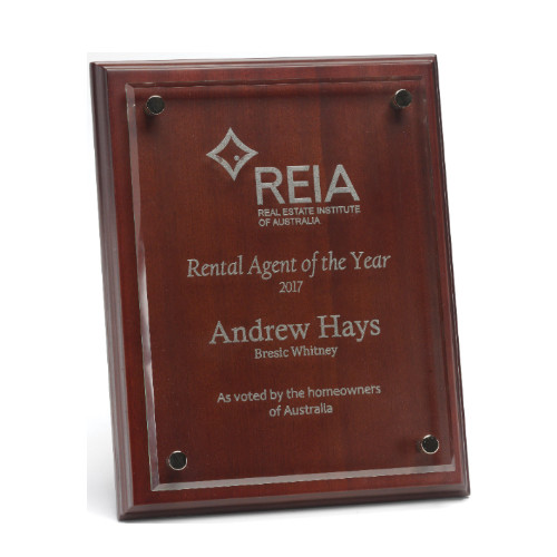 Floating Glass and Timber Plaque Award – PGL6, PGL8 &amp; PGL11