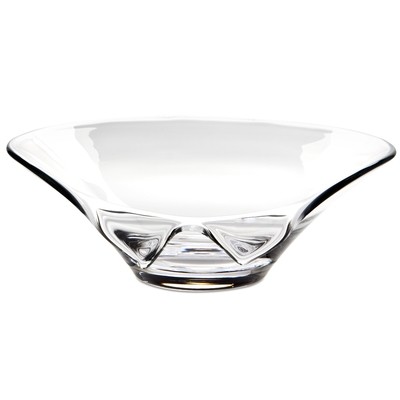 Engraved Kalle Glass Bowl by Visla