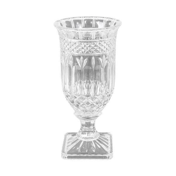 Parisian Glass Hurricane Lamp Trophy