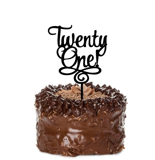 Birthday Cake Topper Design 2