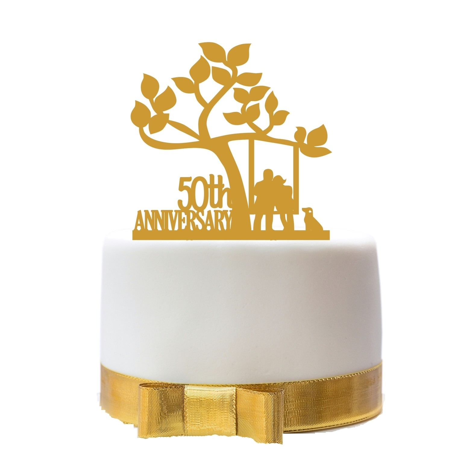 Anniversary Cake Topper Design 1