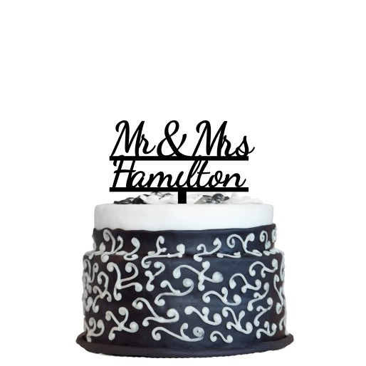 Wedding Cake Topper Design 5