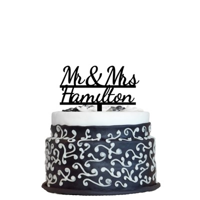 Wedding Cake Topper Design 5