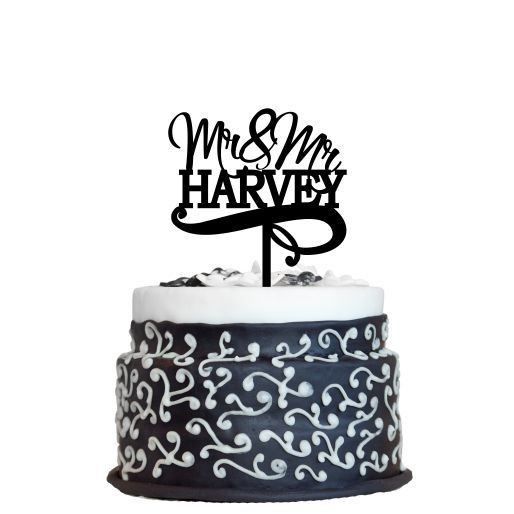 Wedding Cake Topper Design 7