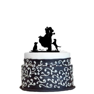 Wedding Cake Topper Design 8