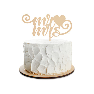 Wedding Cake Topper Design 3