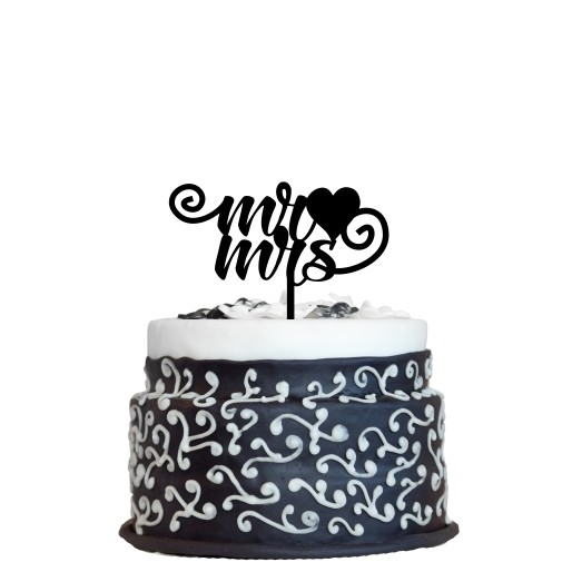 Wedding Cake Topper Design 3