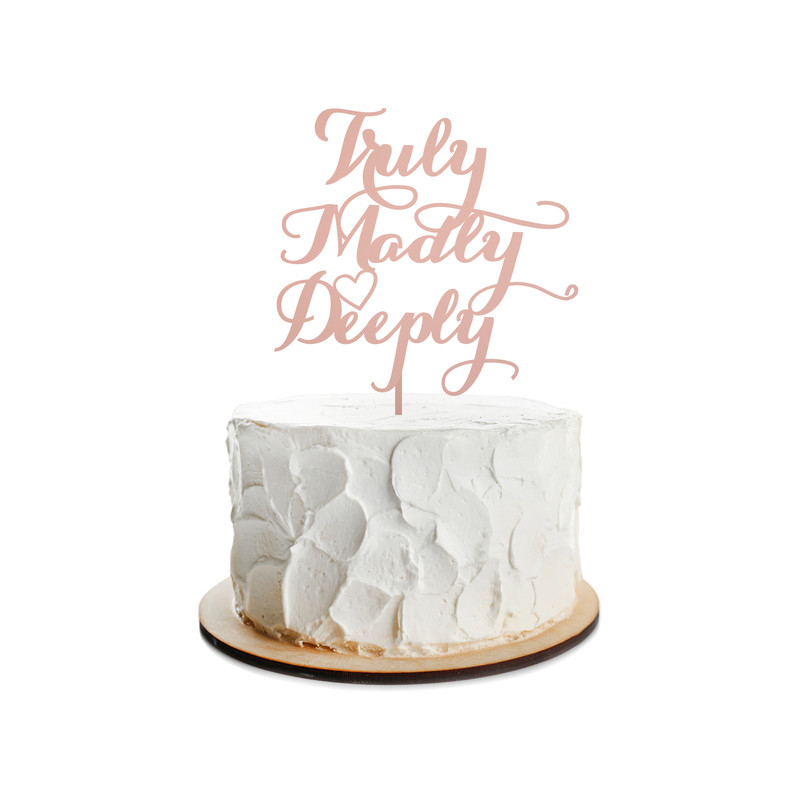 Wedding Cake Topper Design 1