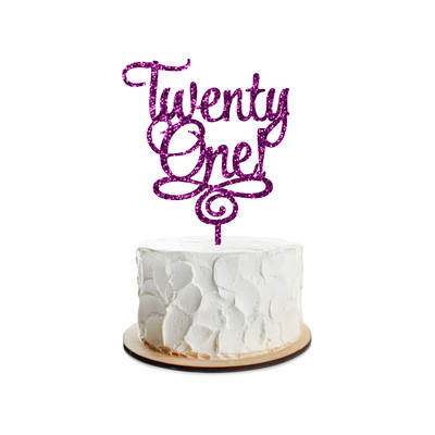 Birthday Cake Topper Design 2