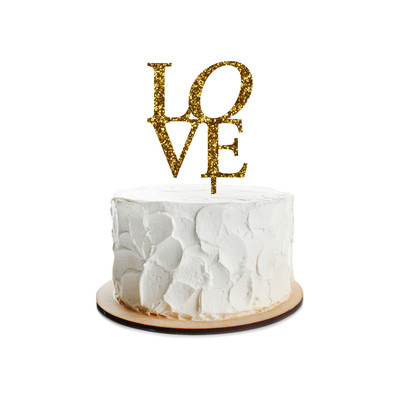 Love Cake Topper Design 1