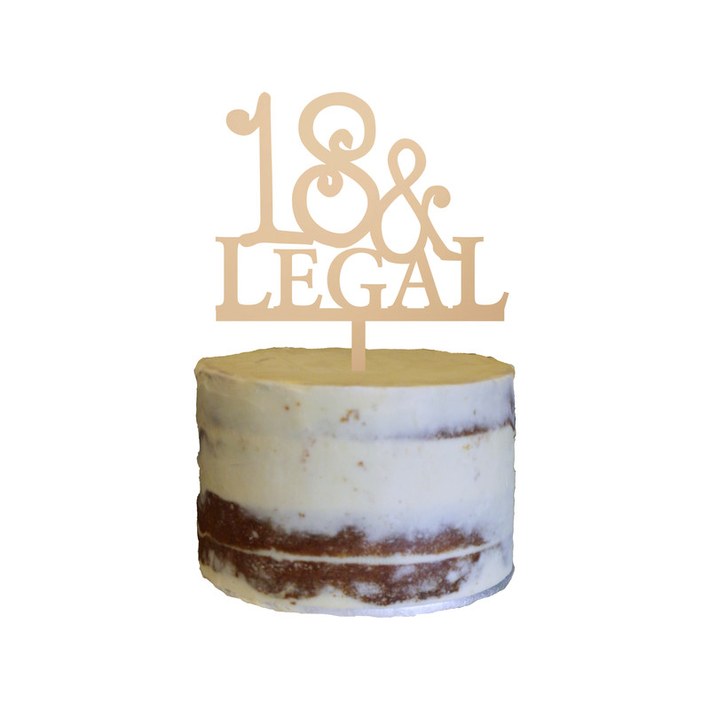 Birthday Cake Topper Design 21